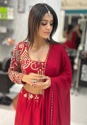 Bridal Makeup Client by Parul Tamrakar